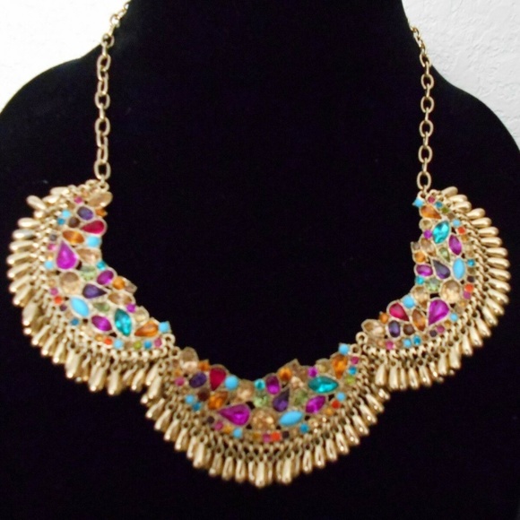 Betsey Johnson Jewelry - NWT Betsey Johnson CARNIVAL NECKLACE & EARRINGS Set